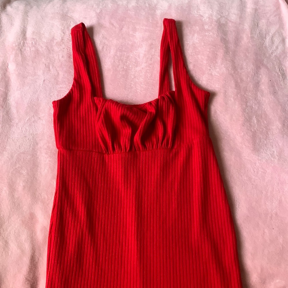 Red Lorena Rose dress